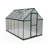 Palram - Canopia Mythos 6' W X 8' D Greenhouse Walk-In Hobby Twin Wall Polycarbonate Aluminum Frame Greenhouse Kit With Roof Vent - Silver-278146403-379630575