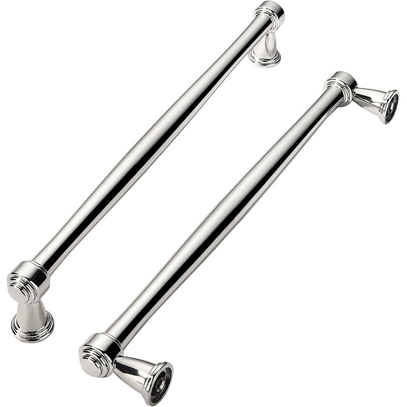 10 Pack Polished Nickel Cabinet Pulls 8 Inch(203mm)
