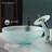 Cascade 16.5 Glass Vessel Sink with Faucet-50687257