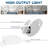 6'' Tunable Color Temperature 18 Watt Dimmable Air-Tight IC Rated LED Canless Recessed Lighting Kit