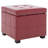 Graysie Faux Leather Ottoman-1421516753