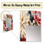 Sumar motif floral rétro beige - miroir décoratif floral-1210451410