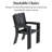 Stoneham 6 - Person Patio Dining Set with Rectangular Table