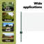 Vidaxl Fence With Posts Steel-116797797-116797794