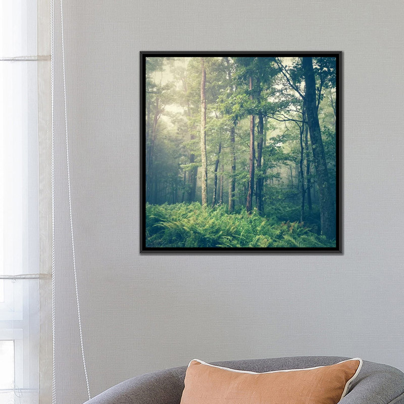 « inner paix » par olivia joy stclaire-impression à photographie, Toile avec cadre noir, H 26 po x l 26 po x P 1,5 po