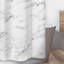Rideau de douche simple Marble