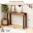 46 In. Rectangle MDF Console Table-1656898499
