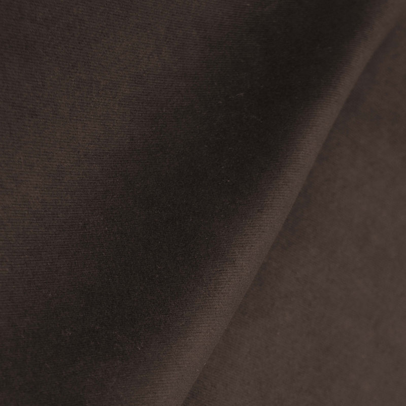 Tête de lit tapissier à oreilles Hanson, Très grand, Velours chocolat classique