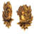 2 Piece Enlightened Deities Wall Sculpture Set