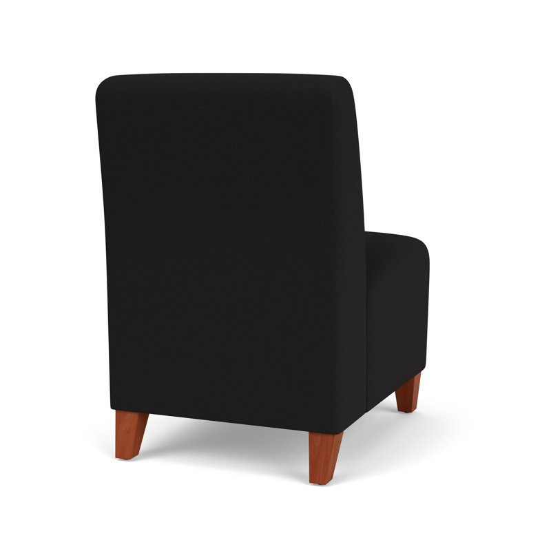 Chaise d'invité sans accoudoirs Siena, Cherry, Open House Black
