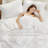 Bedsure Duvet Cover Twin Size with Fitted Sheet - 4 Pieces Prewashed Cotton-Like Extra Soft Bedding Set-106246517-106246518