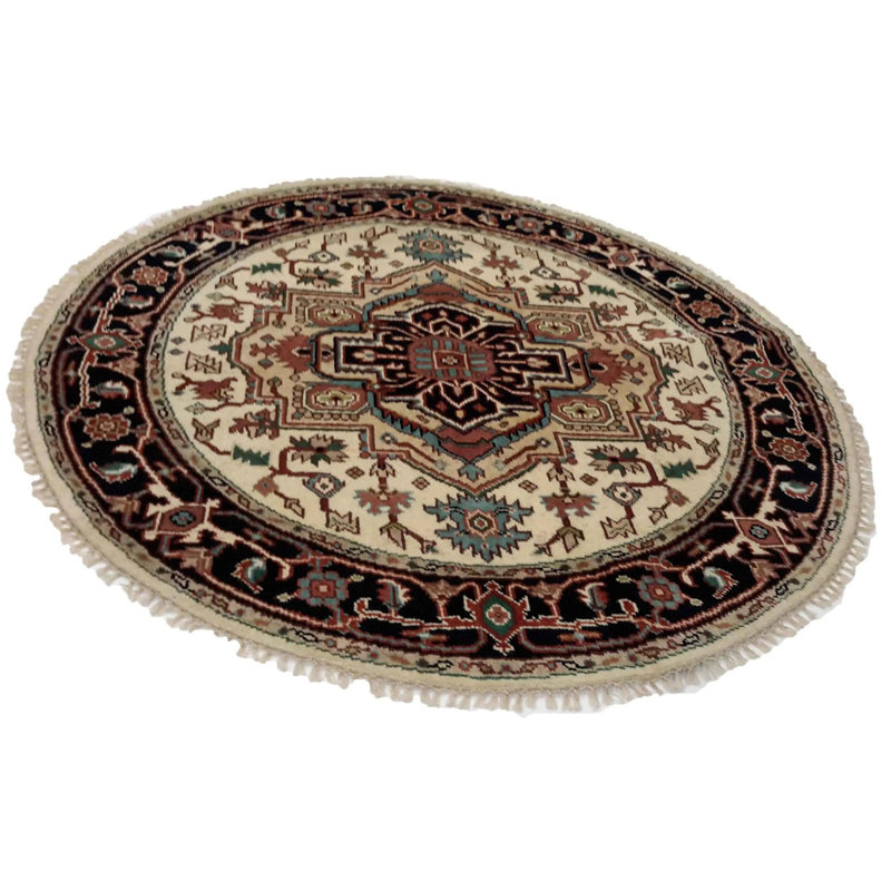 Kellsey Oriental Area Rug in Ivory