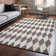 Premium Machine Washable Cerrito AMF578 Brown Rug