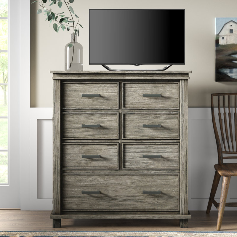 Remy 7 Drawer Chest, Blue Gray