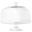  Gabi Glass Decorative Clear Cake Stand with Glass Dome