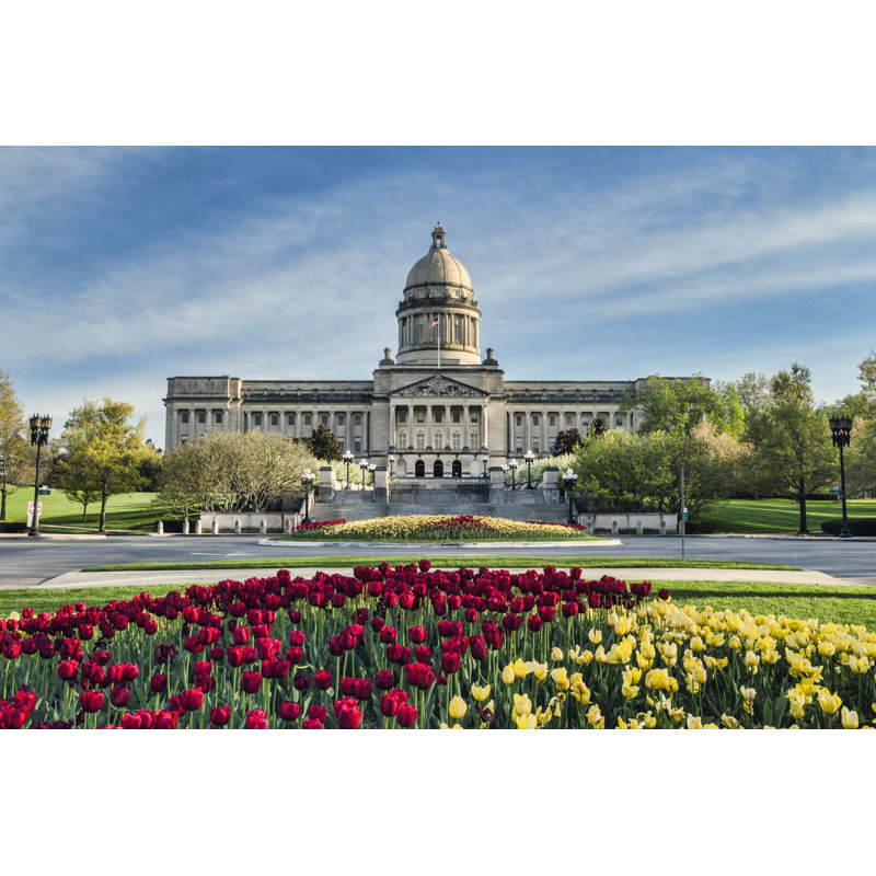 Trussell Kentucky State - Wrapped Canvas Print, 61cm H x 91cm W x 3.8cm D