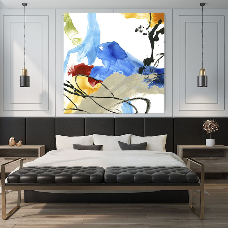 «Formulation I» par June Erica Vess, reproduction d'art sur toile tendue, H 84 po x l 84 po x P 1,5 po