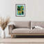 «Organic Banana Leaves», reproduction encadrée sous verre, design par 1x-1550426698-1550426699