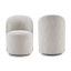 Chaise d'appoint rembourrée Sharlene-16860701