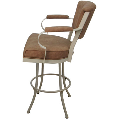 Tabouret pivotant en métal Bethel