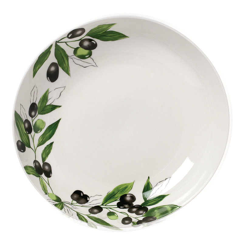 Lorren Home Trends Porcelain China Pasta Dish