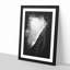View of Black Sand Beach in Iceland - Framed Print-56851995-56851996