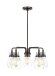 Beachcrest Home Shameka 5 - Light Dimmable Chandelier & Reviews | Wayfair