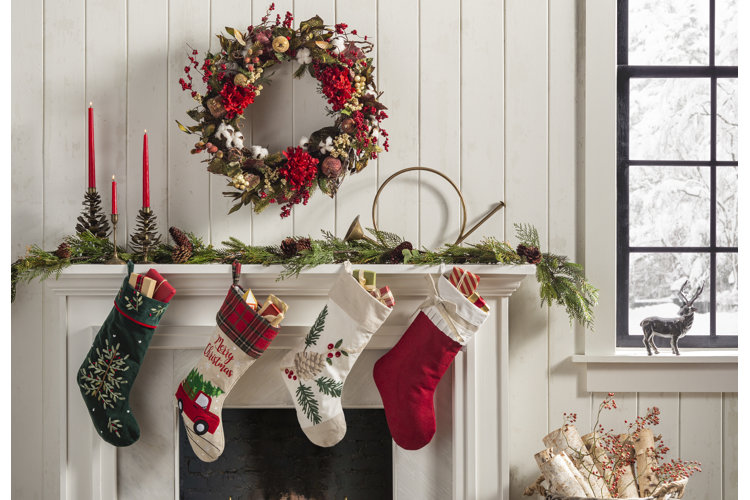 holiday mantel ideas