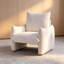 Fauteuil d'appoint en chenille-1429683440