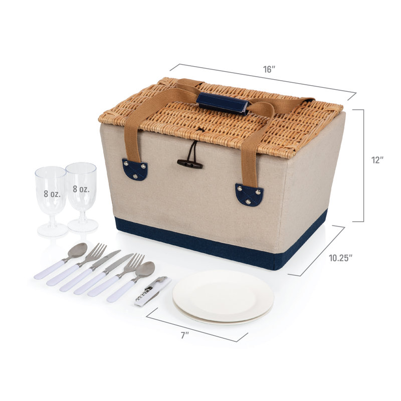 Ensemble repas et panier de pique-nique Boardwalk