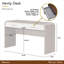 Houston Vanity Desk - Walnut
