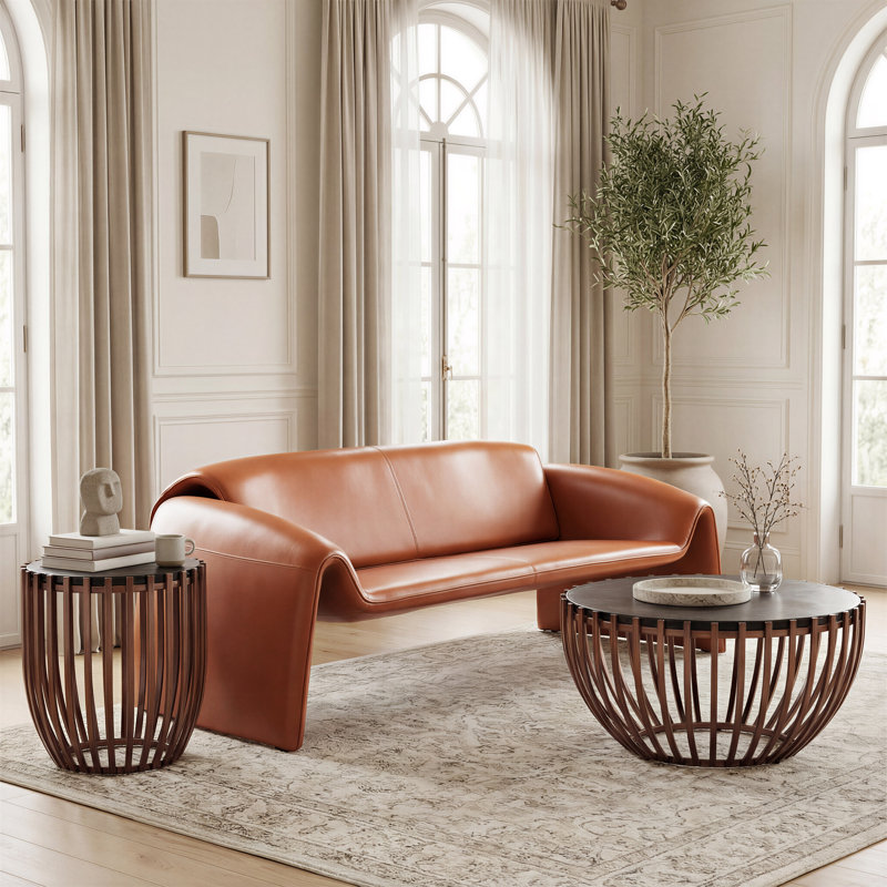 Table d'appoint Kafig bronze