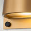 Annys 16.5cm H Outdoor Armed Sconce-462476019