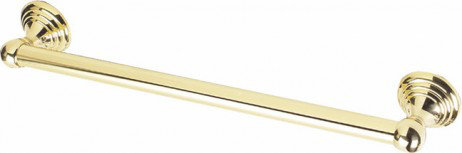 Embassy 24" Grab Bar, Polished Brass,  3.25" H x 26.5" L x 3.1" D