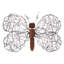 Animals Wire Wing Butterfly Wall Décor