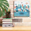 «Baltimore Skyline» par Michael Mullan, art mural sur toile-2135100737