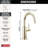 Contemporary Round Beverage Faucet-120278636