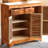 Solid  Camphor Wood Entryway Cabinet
