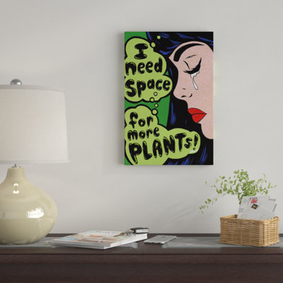 " More Plants! Comic Girl " by Allyson Gutchell