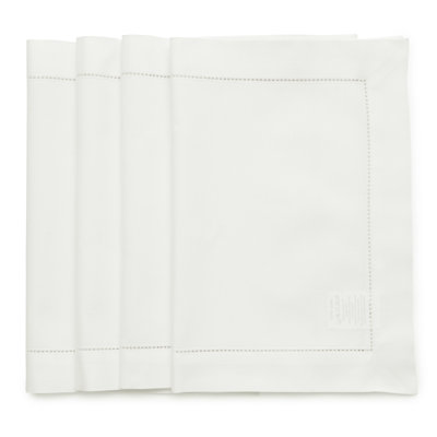 Cotton Linen Hemstitch - 100% Pure Placemats