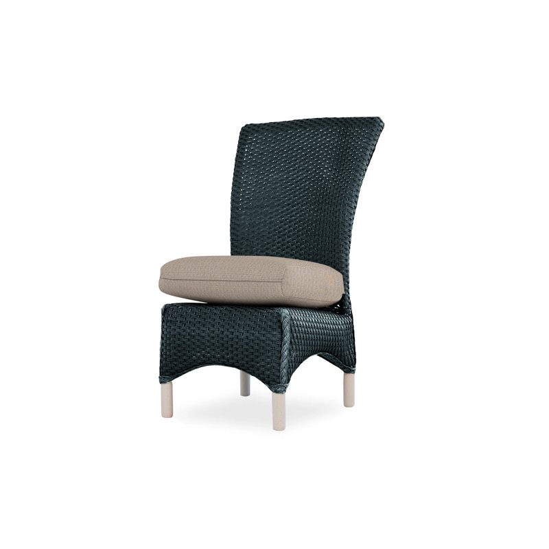Mandalay Outdoor Dining Armchair, White, Demo Oatmeal