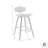 Bilgin Payton Modern Bar or Counter Height Stool with Upholstered Seat and Wood Frame-337145055-337145049-337145046