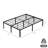 Lawrenceville 18" High Profile Steel Platform Bed, Heavy Duty, Space Underbed, No Box Spring Needed-422346940