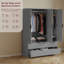 Particleboard Wardrobe-569521323