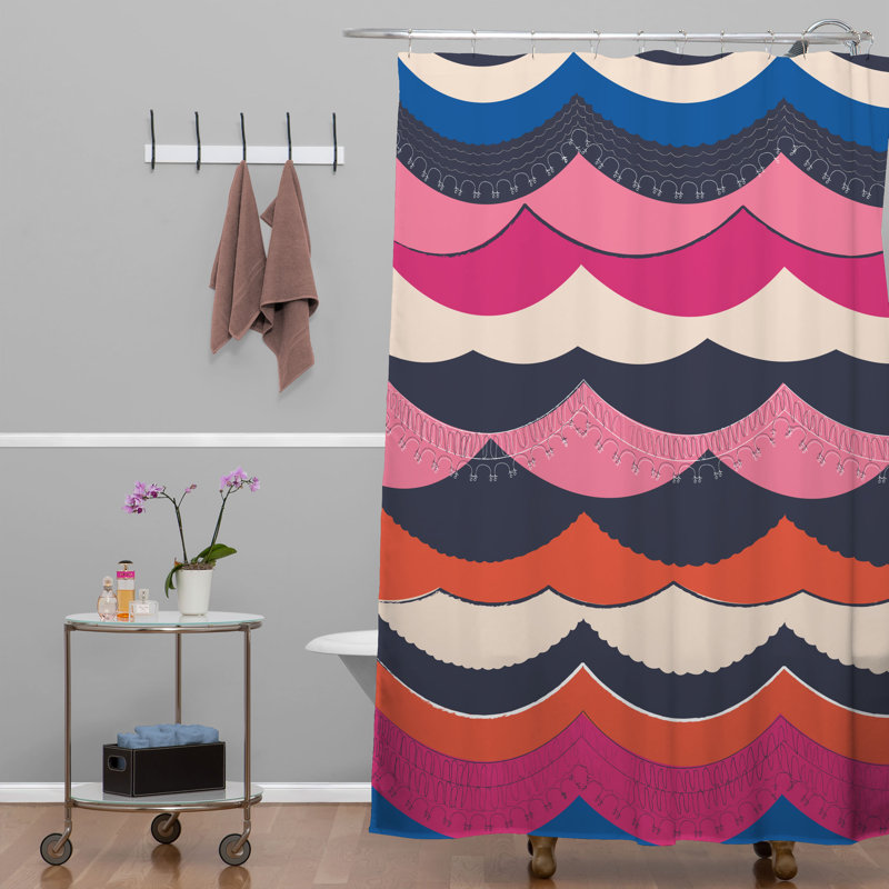 Geometric Shower Curtain