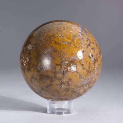 Genuine Polished Ocean Jasper Sphere (1.5 Lbs)