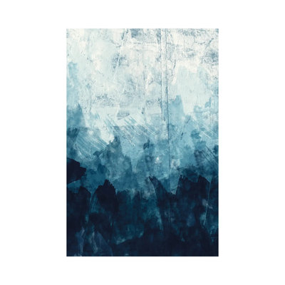 Steelpix Metal Canvas - Ocean Blue I by Alicia Vidal