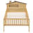 Wood Platform Bed with House-shaped Headboard, LED and Built-in Storage-1298369113-1298369108