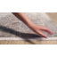 Tapis taupe / gris tissé à la machine Bannock-1322439427