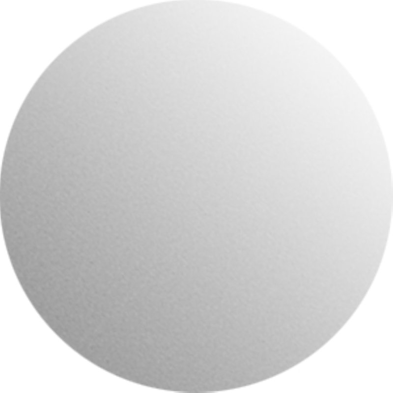 Lampe sur pied 64,17 po Danona, Nickel satiné, Ruban blanc translucide
